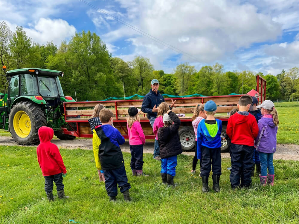 job school tour educator
