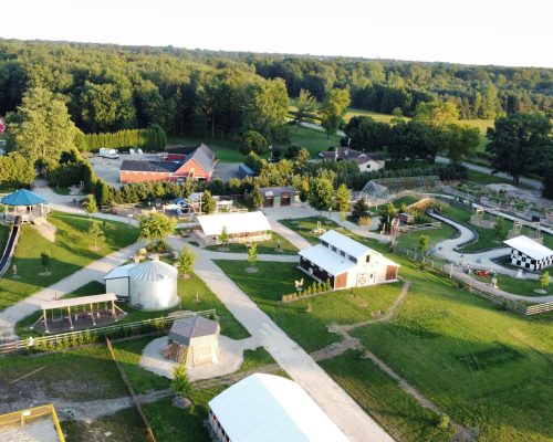 Kustermans Adventure Farm Grounds – London Ontario Wide view of the Kustermans Adventure Farm grounds in London Ontario