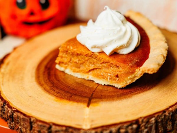 Pumpkin Pie at the Kustermans Fall Festival Slice of pumpkin pie at the Kustermans Fall Festival
